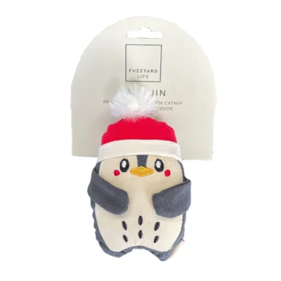 FuzzYard Penguin Catnip Christmas Cat Toy