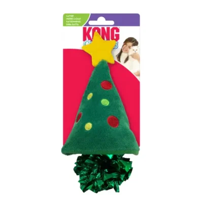 Kong Crackles Tree Christmas Cat Toy