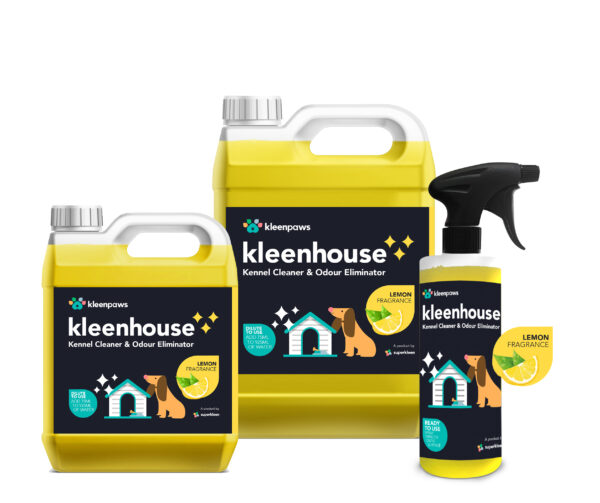 KleenPaws Kennel Cleaner & Odour Eliminator | Lemon