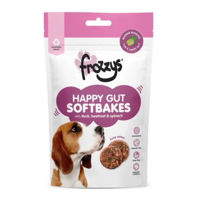 Frozzys Happy Gut Softbakes with Duck, Beetroot & Spinach 80g
