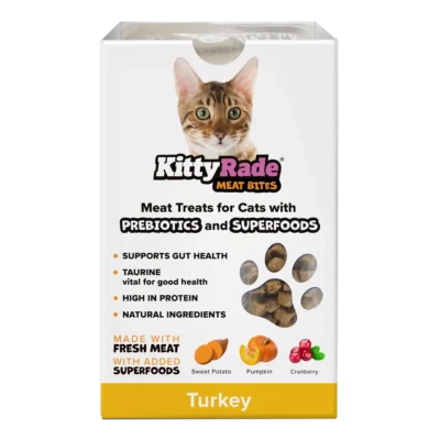 Super Food Prebiotic Meat Bites for Cats Turkey