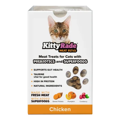 Super Food Prebiotic Meat Bites For Cats Chicken