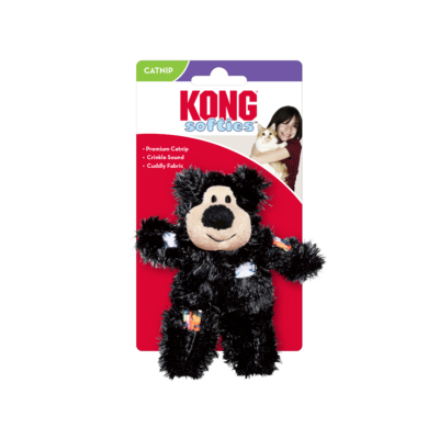 Kong Cat Softies Patchwork Bear