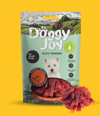 DoggyJoy Small Dog Duck Tenders 55g