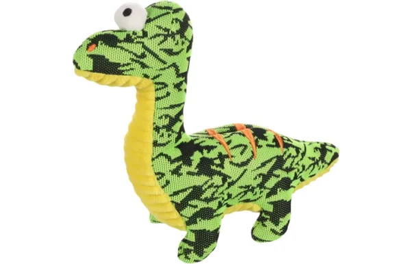 Flamingo Dinosaur Dog Toy Green