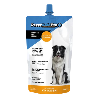 DoggyRade Pro Prebiotic Istonic Rehydration Drink | Hydrolysed Chicken