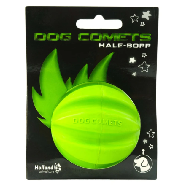 Dog Comets Hale-Bopp Rubber Ball