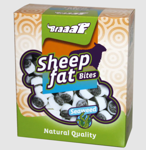 Braaaf Sheep Fat Bites Seaweed 245g