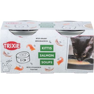 Trixie Kitty Salmon Soup 4x80g