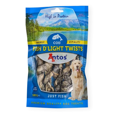 Antos Premium Cod Twists 100g