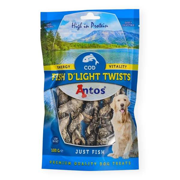 Antos Premium Cod Twists 100g