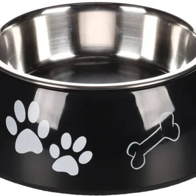 Flamingo Divar Pet Bowl Black 1600ml