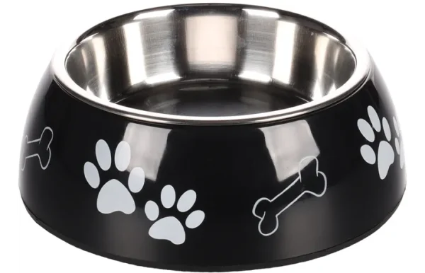 Flamingo Divar Pet Bowl Black 1600ml