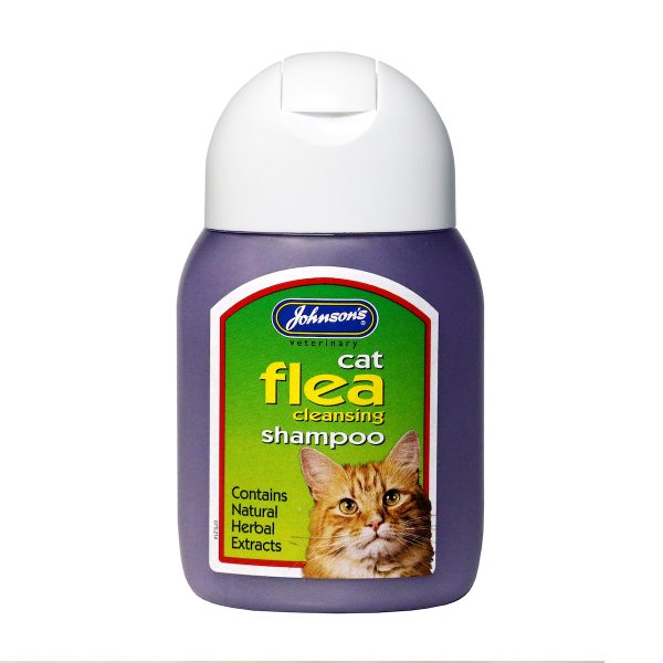 Johnsons Cat Flea Shampoo 200ml