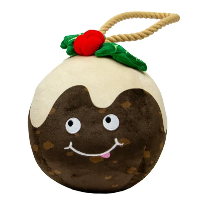 Ancol Colin Xmas Pudding Christmas Dog Toy