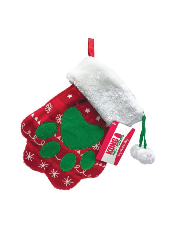 Kong Paw Christmas Stocking For Pets