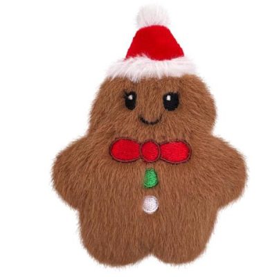 Kong Snuzzles Christmas Gingerbread Man XS