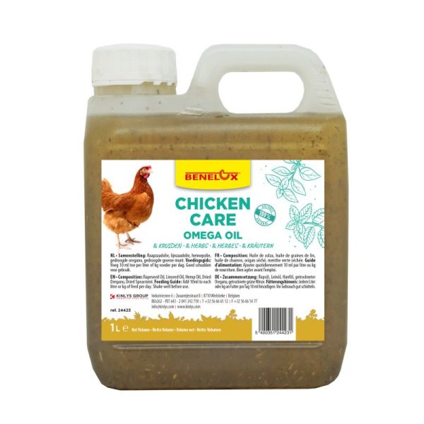 Benelux Omega Oil for Poultry with Herbs 1L